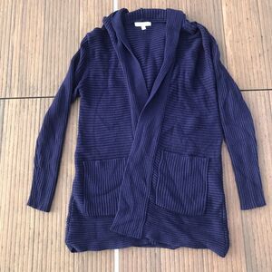 Honey Punch Blue Cardigan Sweater